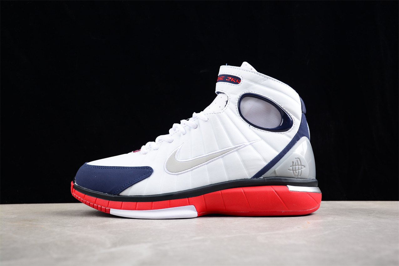 Nike Air Zoom Huarache 2K4 kobe White blue red